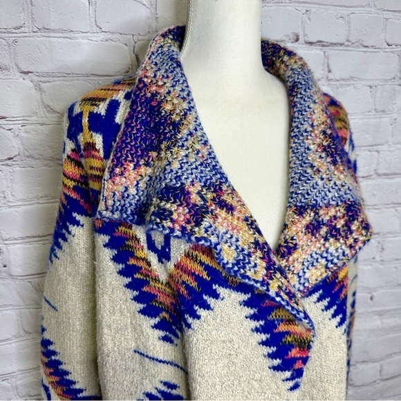 Wishlist Aztec design open front cardigan - Picture 3 of 10